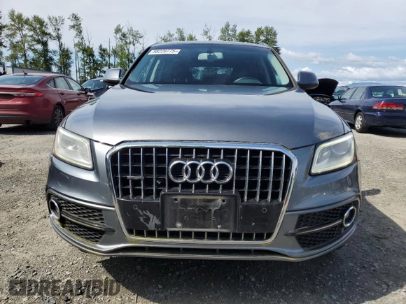 2013 Audi Q5 Premium Plus with VIN WA1DGAFP6DA065811, listed as a Copart auction lot 58220775 with 124,898 mi miles and Clean title. Bid and sale history available at DreamBid. Image 5.