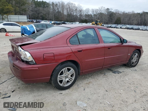 2005 Volvo S60 with VIN YV1RS592452437539, listed as a Copart auction lot 42298475 with 175,005 mi miles and Salvage Title. Bid and sale history available at carsss.com. Image 3.