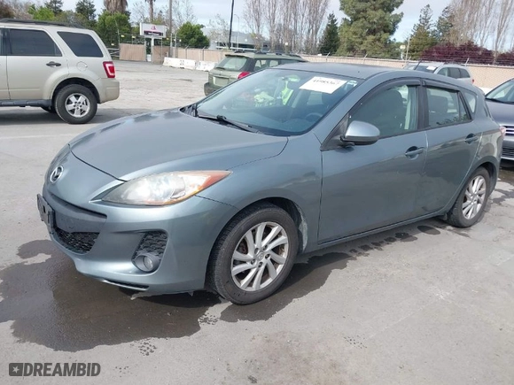 2012 Mazda Mazda3 i Touring with VIN JM1BL1L88C1659997, listed as a IAAI auction lot 41985367 with 235,081 mi miles. Bid and sale history available at carsss.com. Image 2.