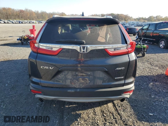 2018 Honda CR-V Touring with VIN 2HKRW2H95JH685749, listed as a Copart auction lot 77413054 with Not Provided miles and Salvage Title. Bid and sale history available at carsss.com. Image 6.