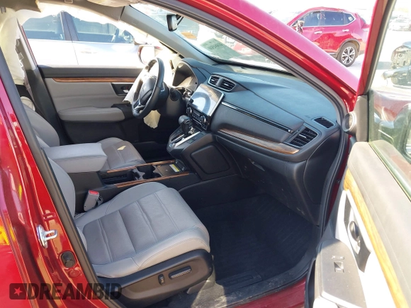 2022 Honda CR-V Touring with VIN 7FARW2H97NE013653, listed as a IAAI auction lot 41884500 with 53,195 mi miles. Bid and sale history available at carsss.com. Image 5.
