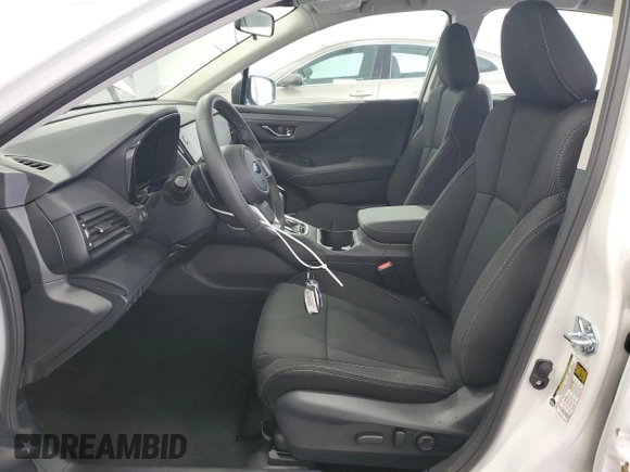 2025 Subaru Legacy Premium with VIN 4S3BWAD67S3020369, listed as a Copart auction lot 58819375 with 152 mi miles and Clean title. Bid and sale history available at DreamBid. Image 7.