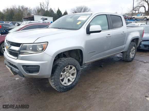 2017 Chevrolet Colorado 2WD LT with VIN 1GCGSCEA1H1320851, listed as a IAAI auction lot 41544159 with 103,714 mi miles. Bid and sale history available at carsss.com. Image 18.