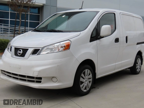 2021 Nissan NV200 S with VIN 3N6CM0KN0MK692413, listed as a Copart auction lot 59012595 with 41,134 mi miles and Salvage title. Bid and sale history available at DreamBid. Image 2.