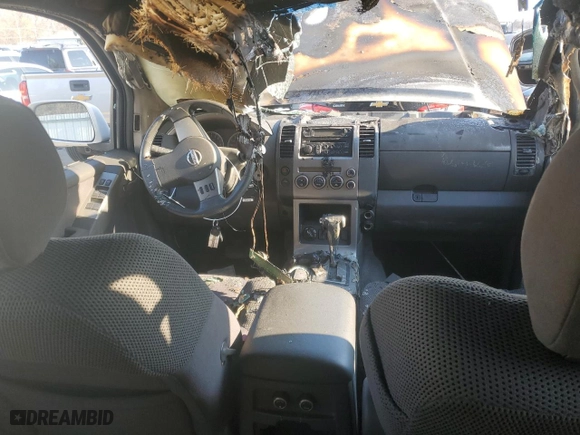 2005 Nissan Pathfinder LE with VIN 5N1AR18W85C718874, listed as a Copart auction lot 41813245 with 0 mi miles and Salvage Title. Bid and sale history available at carsss.com. Image 8.