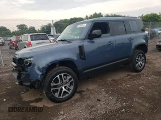 2022 Land Rover Defender SE z VIN SALEPERU8N2099739, wystawiony jako Copart lot #63784814 z przebiegiem 26 311 mil mil oraz Szkoda całkowita • Salvage title. Historia ofert i sprzedaży dostępna na DreamBid. Obrazek 1.