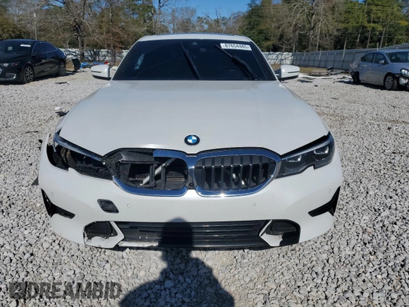 2021 BMW 3 Series 330i with VIN 3MW5R1J01M8B95759, listed as a Copart auction lot 87654485 with 73,864 mi miles and Salvage Title. Bid and sale history available at carsss.com. Image 5.