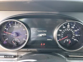 2024 Kia Carnival LX with VIN KNDNB4H39R6400199, listed as a Copart auction lot 46902355 with 28,397 mi miles and Salvage Title. Bid and sale history available at carsss.com. Image 9.