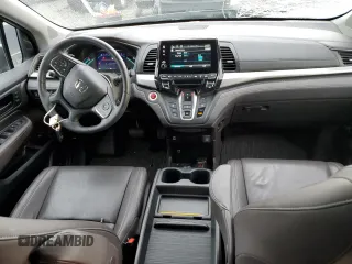 2023 Honda Odyssey EX-L with VIN 5FNRL6H67PB054708, listed as a Copart auction lot 82111554 with 37,248 mi miles and Salvage Title. Bid and sale history available at carsss.com. Image 8.