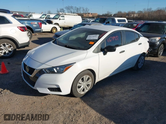 2020 Nissan Versa S with VIN 3N1CN8DV0LL806403, listed as a IAAI auction lot 41678907 with 73,427 mi miles. Bid and sale history available at carsss.com. Image 18.