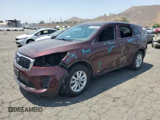 2019 Kia Sorento LX with VIN 5XYPGDA59KG558809, listed as a Copart auction lot 61429605 with 66,272 mi miles and Salvage title. Bid and sale history available at DreamBid. Image 1.
