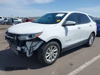 2018 Chevrolet Equinox LT with VIN 2GNAXJEV8J6318815, listed as a IAAI auction lot 41916678 with 64,174 mi miles and . Bid and sale history available at carsss.com. Image 17.