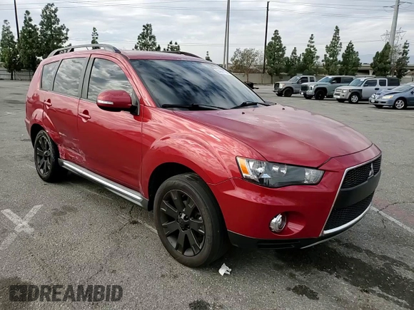 2013 Mitsubishi Outlander SE with VIN JA4AS3AW4DU013085, listed as a Copart auction lot 84697134 with 117,697 mi miles and Salvage Title. Bid and sale history available at carsss.com. Image 11.