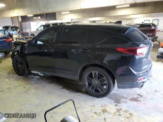 2021 Acura RDX w/A-Spec Package with VIN 5J8TC1H68ML012874, listed as a Copart auction lot 44757175 with 53,503 mi miles and Salvage Title. Bid and sale history available at carsss.com. Image 2.