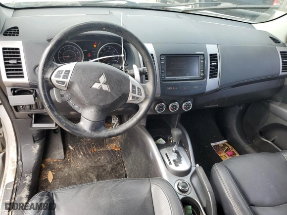 2010 Mitsubishi Outlander GT with VIN JA4JT5AX5AZ005237, listed as a Copart auction lot 83369464 with 153,937 mi miles and Salvage Title. Bid and sale history available at carsss.com. Image 8.