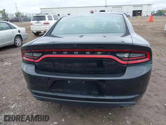 2018 Dodge Charger Police with VIN 2C3CDXKT0JH266217, listed as a IAAI auction lot 42184884 with 121,206 mi miles and . Bid and sale history available at carsss.com. Image 16.