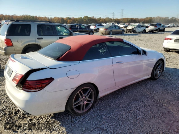 2016 Mercedes-Benz E 400 with VIN WDDKK6FF6GF332670, listed as a Copart auction lot 83417394 with 113,222 mi miles and Salvage Title. Bid and sale history available at carsss.com. Image 3.