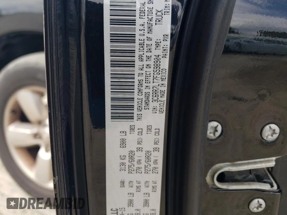2015 Ram 1500 Big Horn with VIN 3C6RR7LT7FG598904, listed as a Copart auction lot 71221844 with 149,677 mi miles and Salvage title. Bid and sale history available at DreamBid. Image 13.