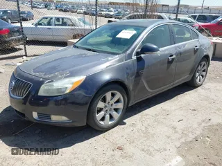 2013 Buick Regal Turbo Premium 1 with VIN 2G4GS5EV4D9126072, listed as a IAAI auction lot 41979945 with 91,660 mi miles. Bid and sale history available at carsss.com. Image 2.