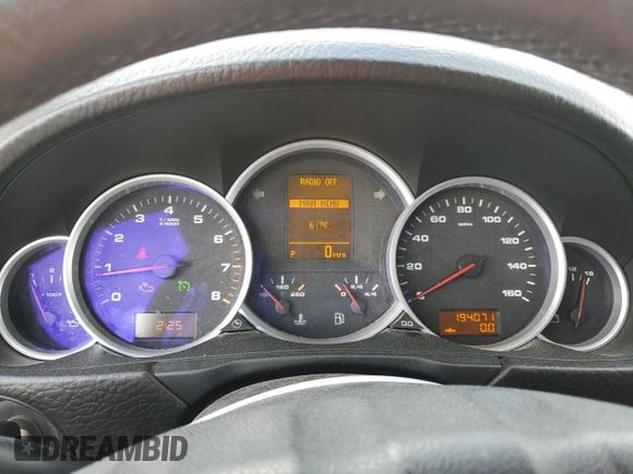 2006 Porsche Cayenne S with VIN WP1AB29P96LA62173, listed as a Copart auction lot 57686985 with 194,071 mi miles and Salvage title. Bid and sale history available at DreamBid. Image 9.