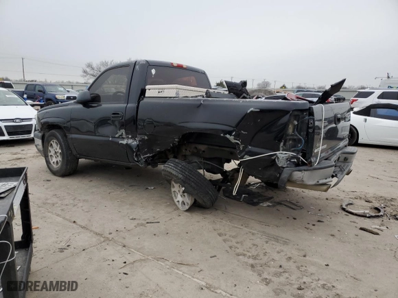 2006 Chevrolet Silverado 1500 Work Truck with VIN 3GCEC14X76G256277, listed as a Copart auction lot 44106765 with 0 mi miles and Salvage Title. Bid and sale history available at carsss.com. Image 2.