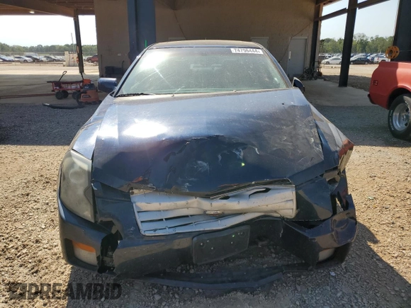 2006 Cadillac CTS with VIN 1G6DM57T560143105, listed as a Copart auction lot 74796444 with 0 mi miles and Salvage Title. Bid and sale history available at carsss.com. Image 5.