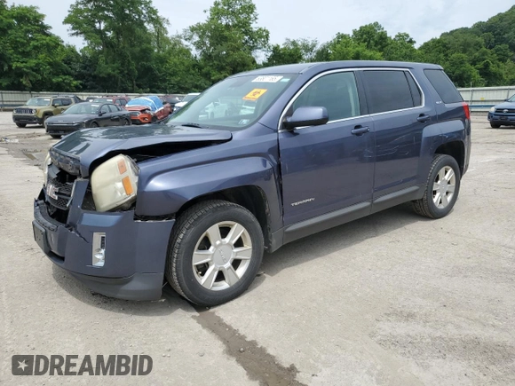 2013 GMC Terrain SLE with VIN 2GKFLREK5D6400475, listed as a Copart auction lot 63801165 with 176,017 mi miles and Salvage title. Bid and sale history available at DreamBid. Image 1.