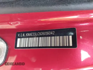 2018 Kia Stinger GT2 with VIN KNAE55LC9J6016042, listed as a IAAI auction lot 41949331 with 69,558 mi miles. Bid and sale history available at carsss.com. Image 9.