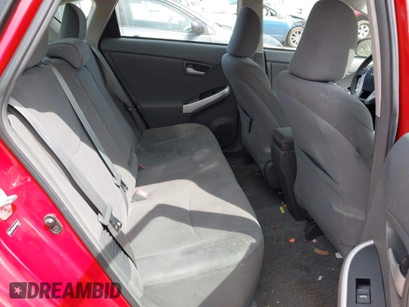 2011 Toyota Prius I with VIN JTDKN3DU4B1408037, listed as a IAAI auction lot 42145046 with 236,107 mi miles and . Bid and sale history available at DreamBid. Image 8.