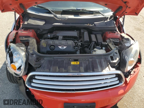 2012 MINI Countryman with VIN WMWZB3C59CWM06478, listed as a Copart auction lot 62547305 with 84,008 mi miles and Salvage title. Bid and sale history available at DreamBid. Image 11.