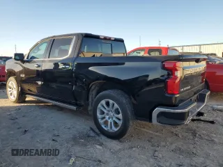 2023 Chevrolet Silverado 1500 LTZ with VIN 3GCUDGE85PG123781, listed as a Copart auction lot 84432034 with 46,605 mi miles and Clean Title. Bid and sale history available at carsss.com. Image 2.