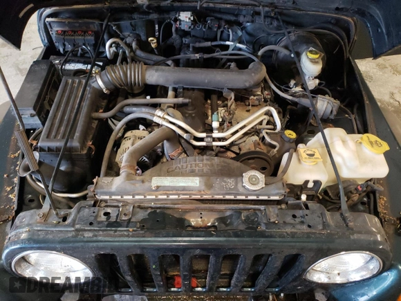 2005 Jeep Wrangler Sport with VIN 1J4FA49S35P341517, listed as a Copart auction lot 65224645 with 153,832 mi miles and Clean title. Bid and sale history available at DreamBid. Image 12.