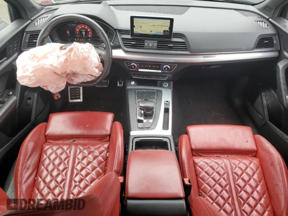2018 Audi SQ5 Prestige with VIN WA1C4AFY4J2157101, listed as a Copart auction lot 63996054 with 44,524 mi miles and Salvage Title. Bid and sale history available at DreamBid. Image 8.