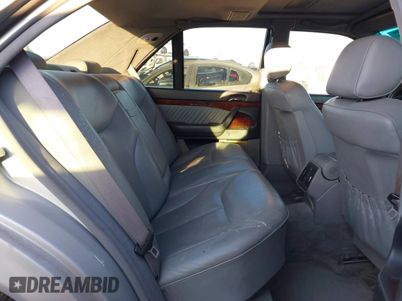 1996 Mercedes-Benz S 320 with VIN WDBGA32E9TA307279, listed as a IAAI auction lot 41631747 with 189,048 mi miles and . Bid and sale history available at DreamBid. Image 8.
