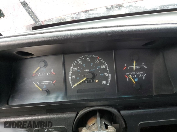 1990 Ford F-150 with VIN 1FTDF15Y3LPA96285, listed as a Copart auction lot 76302384 with 40,713 mi miles and Salvage Title. Bid and sale history available at carsss.com. Image 9.