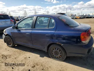 2003 Toyota ECHO with VIN JTDBT123930291244, listed as a Copart auction lot 51801605 with 378,723 mi miles and Salvage Title. Bid and sale history available at carsss.com. Image 2.
