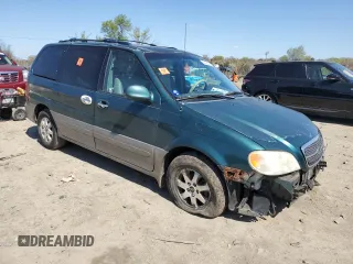 2004 Kia Sedona LX with VIN KNDUP131746564626, listed as a Copart auction lot 52408985 with 120,840 mi miles and Salvage Title. Bid and sale history available at carsss.com. Image 4.