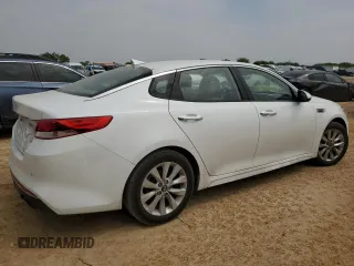 2018 Kia Optima LX with VIN 5XXGT4L34JG252045, listed as a Copart auction lot 50802485 with 65,769 mi miles and Salvage Title. Bid and sale history available at DreamBid. Image 3.