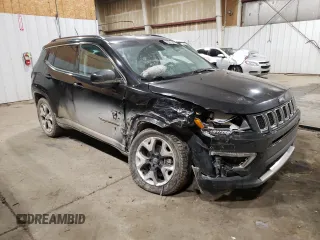 2020 Jeep Compass Limited with VIN 3C4NJDCB5LT208633, listed as a Copart auction lot 46477295 with 77,113 mi miles and Salvage Title. Bid and sale history available at carsss.com. Image 4.
