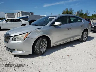 2016 Buick LaCrosse Leather with VIN 1G4GB5G31GF131723, listed as a Copart auction lot 66101135 with 84,917 mi miles and Salvage title. Bid and sale history available at DreamBid. Image 1.