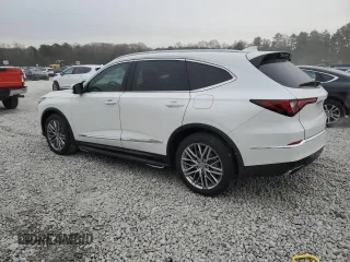 2023 Acura MDX w/Advance Package with VIN 5J8YE1H87PL022852, listed as a Copart auction lot 88914165 with 24,683 mi miles and Salvage Title. Bid and sale history available at carsss.com. Image 2.