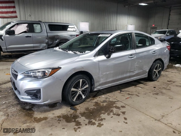 2019 Subaru Impreza Premium with VIN 4S3GKAD60K3602685, listed as a Copart auction lot 45466835 with 79,127 mi miles and Salvage Title. Bid and sale history available at carsss.com. Image 1.