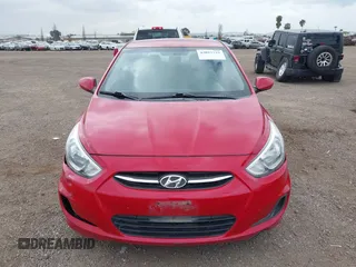 2015 Hyundai Accent GLS with VIN KMHCT4AE6FU848256, listed as a IAAI auction lot 42052721 with 63,453 mi miles. Bid and sale history available at carsss.com. Image 12.