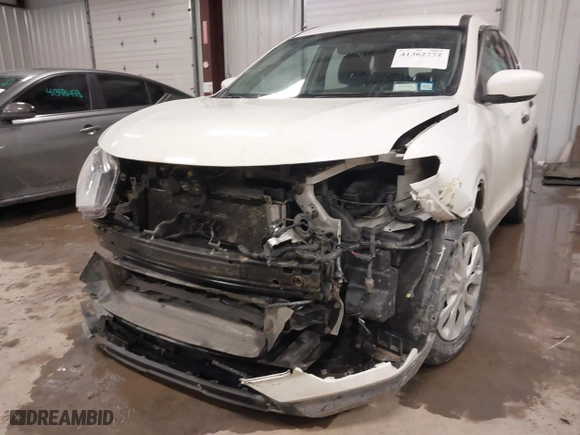 2017 Nissan Rogue SL with VIN 5N1AT2MV7HC798967, listed as a IAAI auction lot 41362772 with 145,502 mi miles. Bid and sale history available at carsss.com. Image 6.