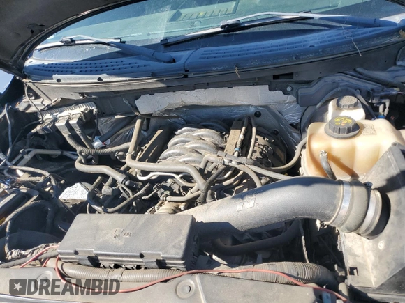 2013 Ford F-150 XL with VIN 1FTFW1EF1DKE74187, listed as a Copart auction lot 57485305 with 158,658 mi miles and Salvage title. Bid and sale history available at DreamBid. Image 11.