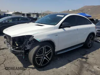 2019 Mercedes-Benz GLE 43 AMG with VIN 4JGED6EB9KA151564, listed as a Copart auction lot 58190735 with 57,546 mi miles and Salvage title. Bid and sale history available at DreamBid. Image 1.