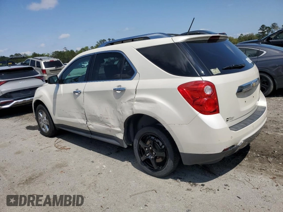 2014 Chevrolet Equinox LTZ with VIN 1GNALDEK5EZ135644, listed as a Copart auction lot 51058905 with 112,736 mi miles and Salvage Title. Bid and sale history available at carsss.com. Image 2.