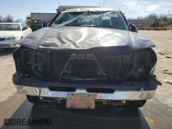 2005 Chevrolet Silverado 1500 with VIN 1GCEK19V75E332757, listed as a Copart auction lot 46627485 with 0 mi miles and Salvage Title. Bid and sale history available at carsss.com. Image 5.