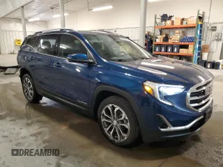 2021 GMC Terrain SLT with VIN 3GKALVEV6ML315797, listed as a Copart auction lot 49456275 with 74,142 mi miles and Salvage Title. Bid and sale history available at DreamBid. Image 4.