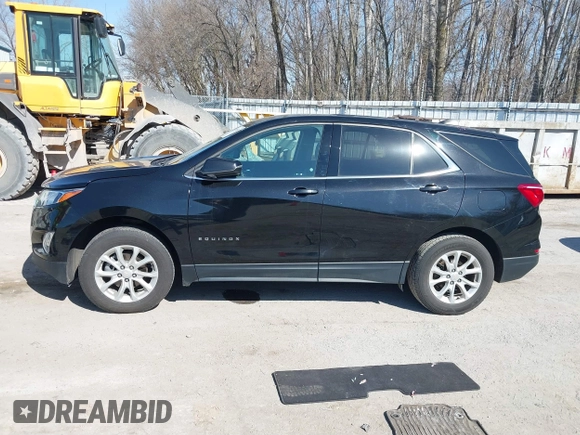 2019 Chevrolet Equinox LT with VIN 2GNAXUEV4K6135155, listed as a IAAI auction lot 41796183 with 104,554 mi miles and . Bid and sale history available at carsss.com. Image 14.
